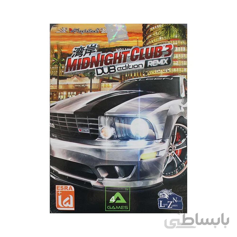 بازی MIDNIGHT CLUB 3 مخصوص PS2 ا MIDNIGHT CLUB 3 PS2