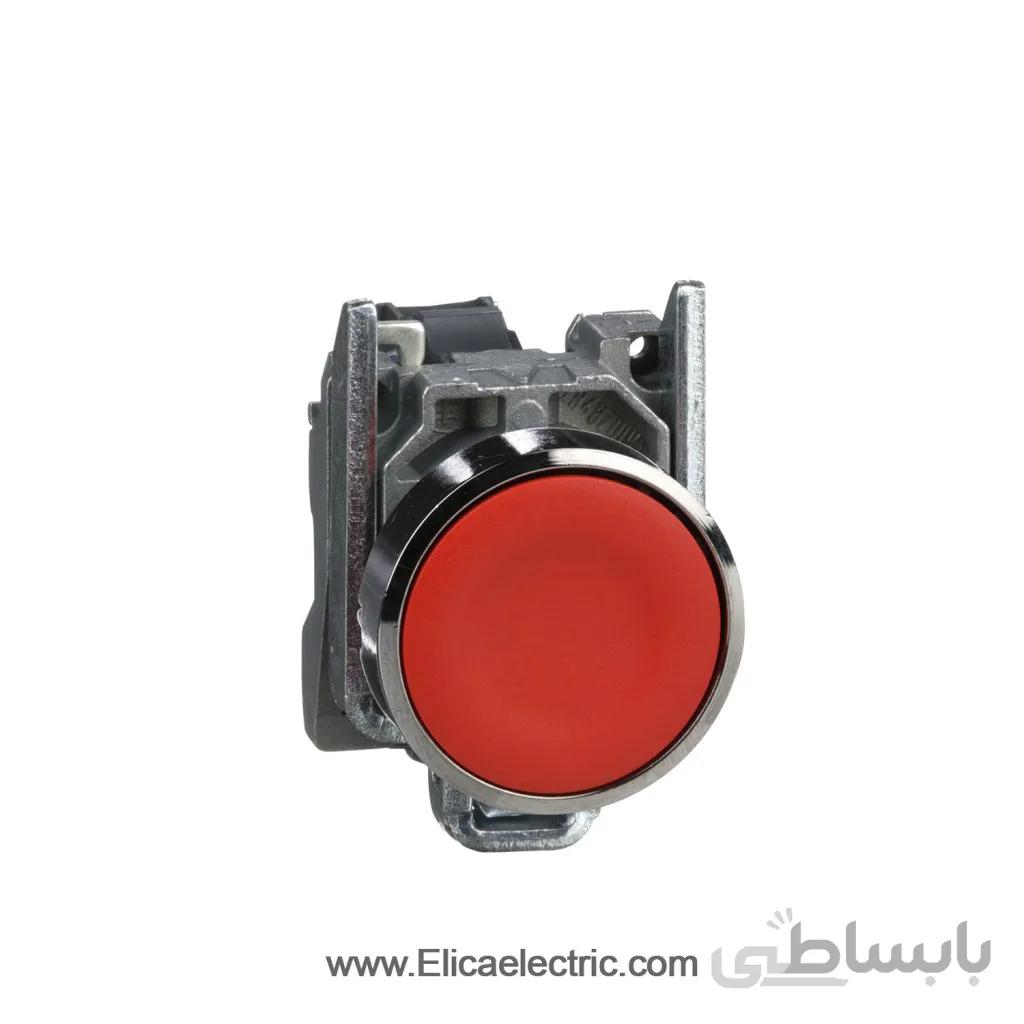 پوش باتن فلزی قرمز