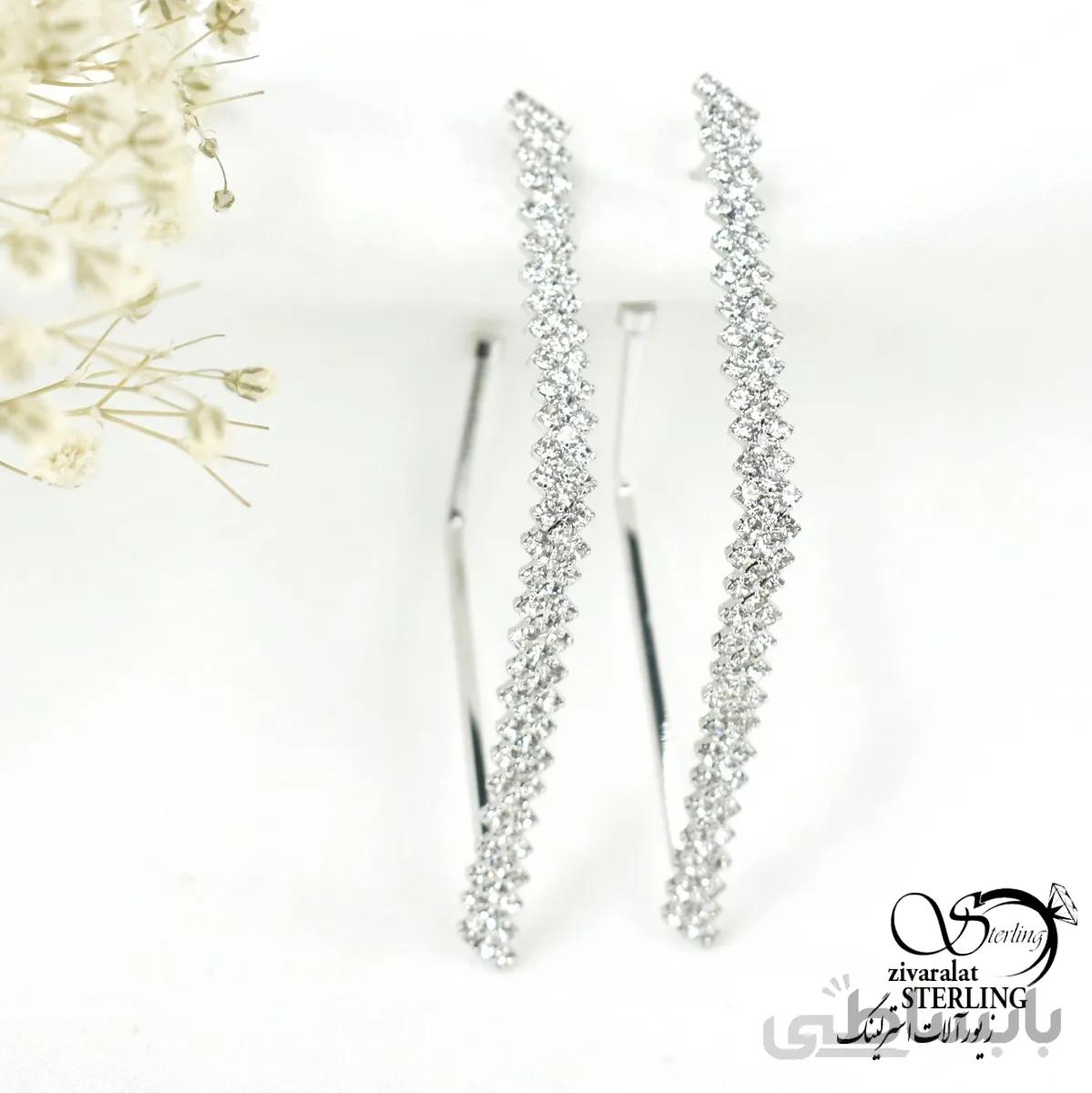 گوشواره زنانه کد 6129