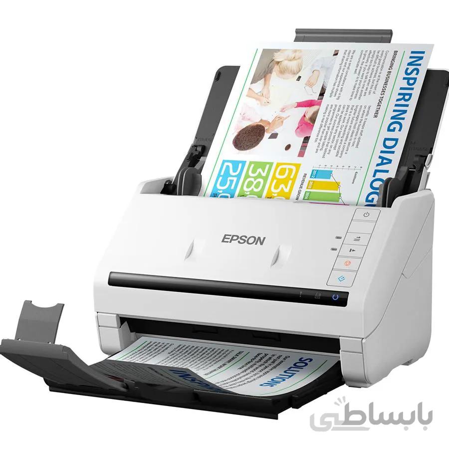 اسکنر حرفه‌ای اسناد اپسون مدل DS-530 ا Epson DS-530 Color Duplex Document Scanner
