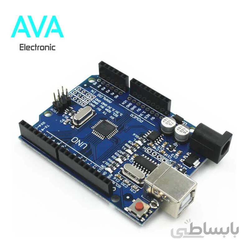 برد آردوینو UNO SMD با تراشه CH340 ا Arduino UNO SMD ch340