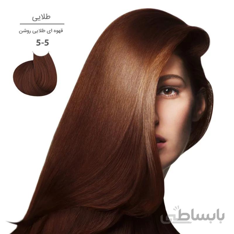 رنگ موی مارال 100 میل 5.5-قهوه ای طلایی روشن