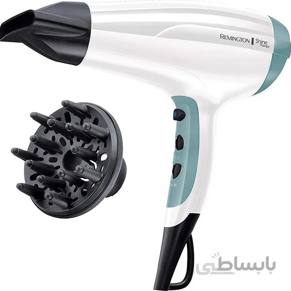 سشوار رمینگتون (Remington) مدل Shine Therapy | قدرت ۲۳۰۰ وات ا Remington Shine Therapy Hair Dryer 2300w (D5216)