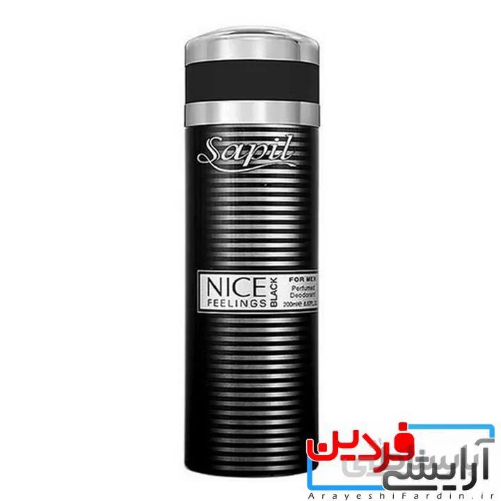 اسپری نایس فیلینگز بلک مردانه