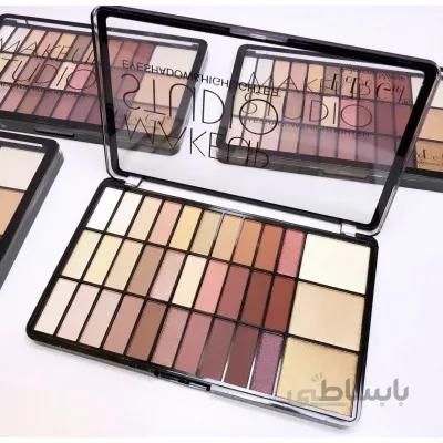 پالت سایه و هایلایتر میکاپ استودیو دودوگرل Make Up Studio Eyeshadow With Highlighter