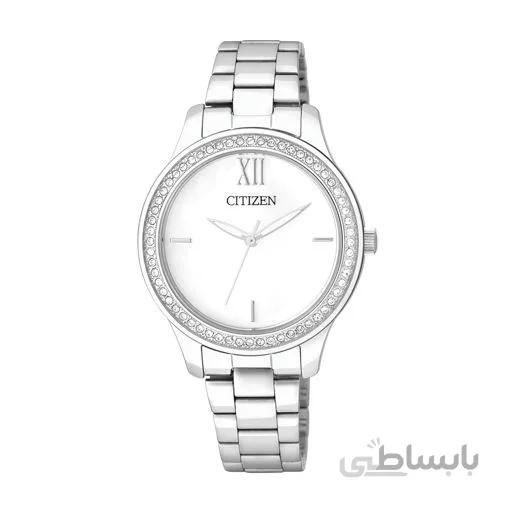 ساعت مچی زنانه سیتیزن citizen اورجینال مدل EL3080-51A