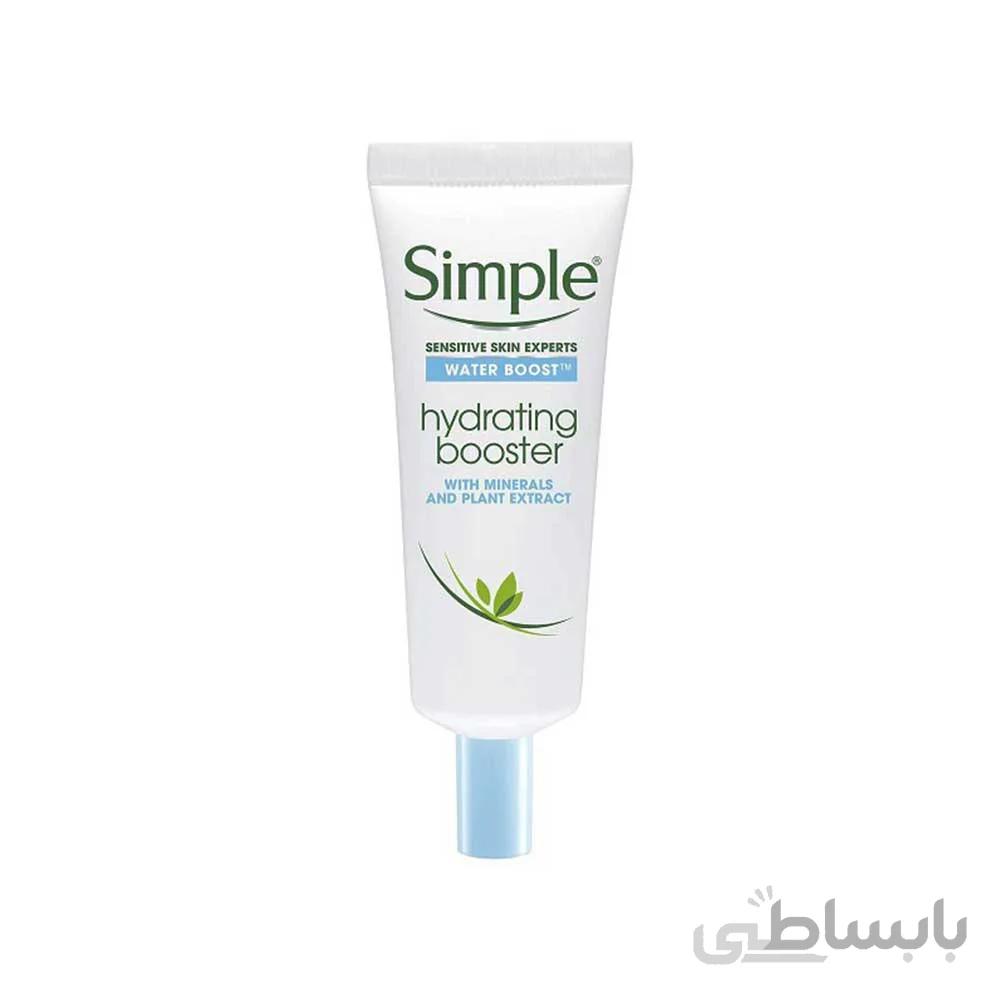 سرم آبرسان قوی simple مدل hydrating booster حجم 25میلی لیتر ا Strong hydrating serum simple model hydrating booster 25ml