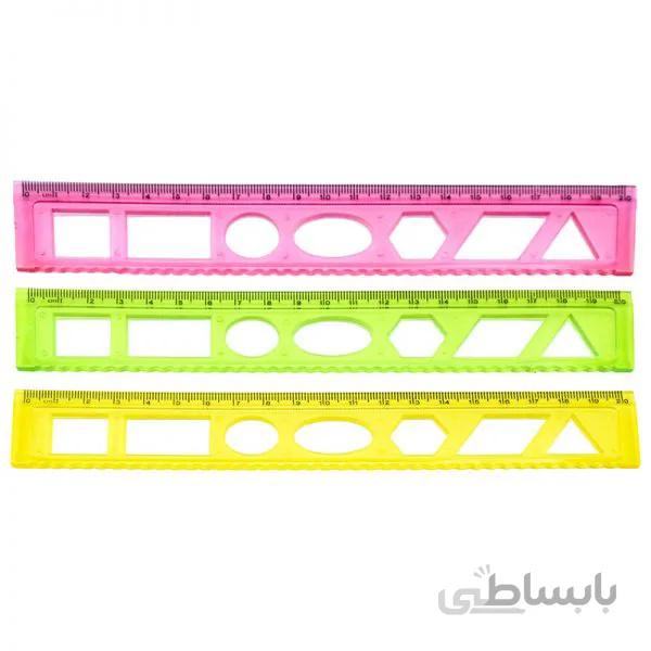 شابلون 20 سانتی متری اشکل هندسی ا Geometric shapes template