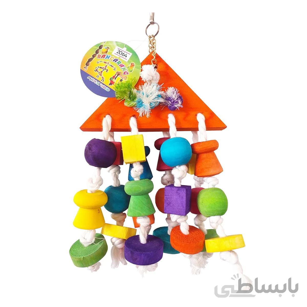 اسباب بازی طوطی – بازی چوبی طوطی مدل 2064