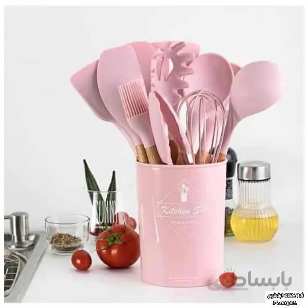 سرویس کفگیر ملاقه سیلیکونی Home joy ا کدکالا 4529_83