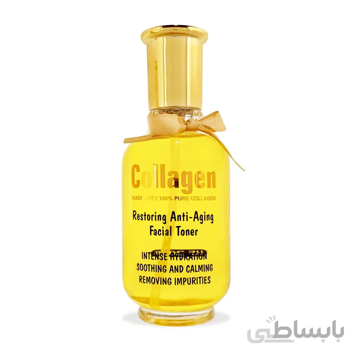 تونر ضد چروک و جوان کننده وکالی Wokali Collagen Anti aging facial Toner