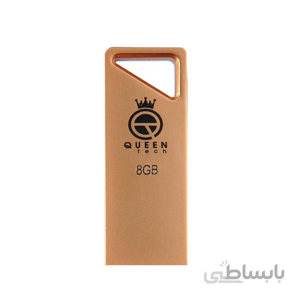 فلش مموری کوئین تک مدل Queen Tech STEEL ظرفیت 8 گیگابایت