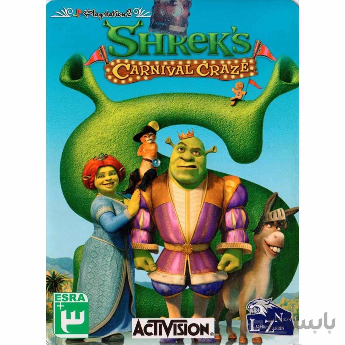 بازی SHREK’S CARNIVAL CRAZE PS2 ا بازی شرک کارناوال پلی استیشن 2