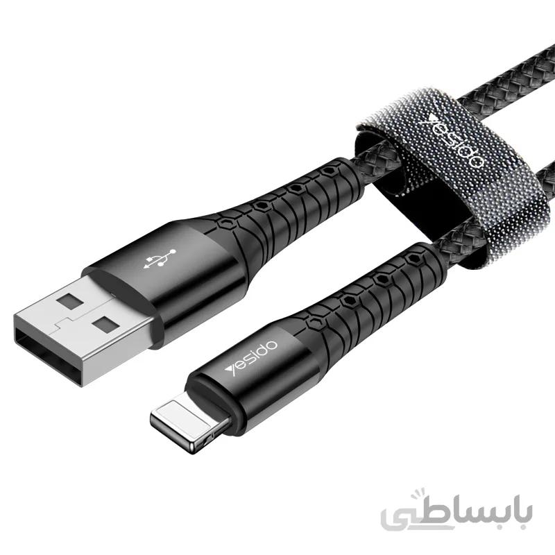 کابل کنفی usb به لایتنینگ برند یسیدو مدل Ca50