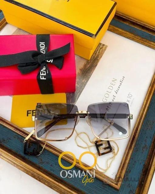 عینک آفتابی زنانه فندی مدل FENDI FF0519