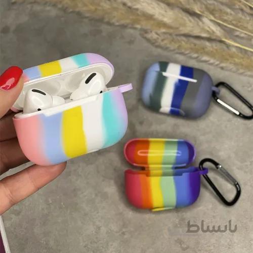 کاور ایرپاد سیلیکونی مدل رنگین کمان
