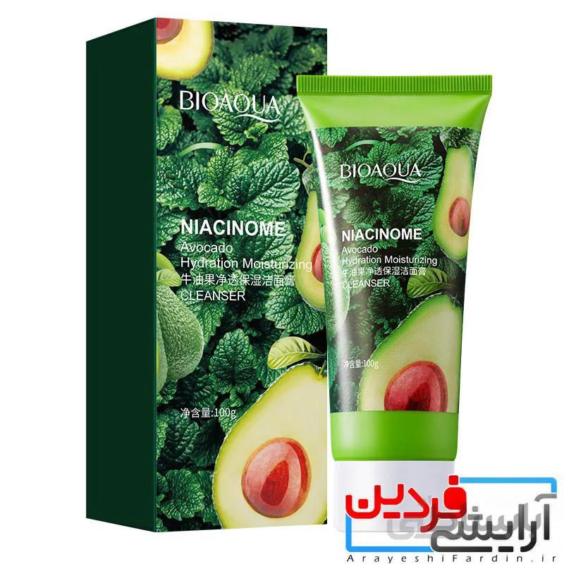 فومBIOAQUA آووکادو مراقبت از صورت طبیعی شستشوی صورت آکنه فوم پاک کننده صورت آلی