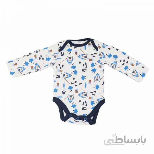 بادی بلند تکی پسرانه 0 تا 1 ماه ماماز پاپاز Mamas Papas