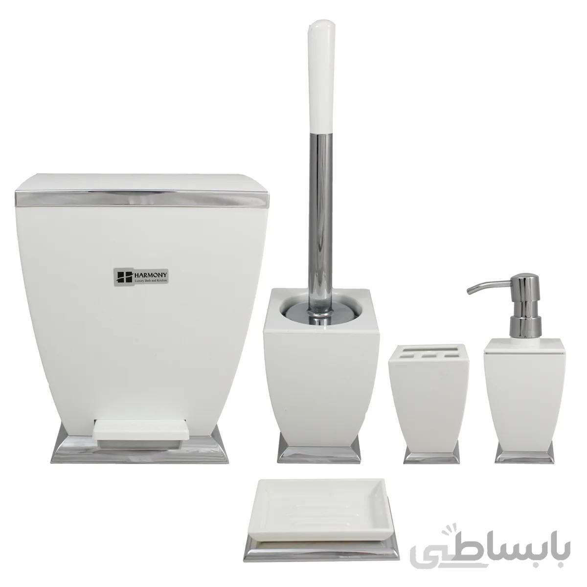 ست سرویس بهداشتی 5 پارچه هارمونی مدل آوا