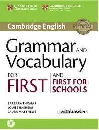 کتاب Grammar and Vocabulary for First and First for School
