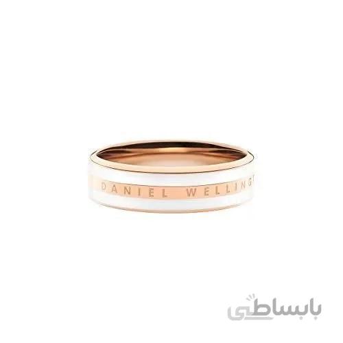 انگشتر رینگ DW استیل - رزگلد