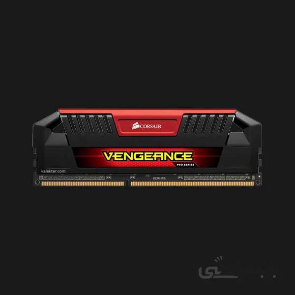 رم کامپیوتر کورسیر مدل Vengeance 2400MHZ DDR3 ظرفیت 8 گیگابایت