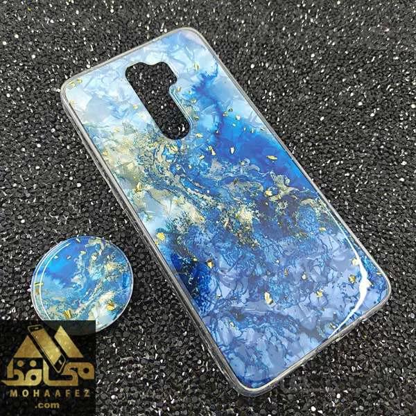 قاب ماربل پاپ سوکت دار شیائومی Redmi Note 8 Pro کد XM226A
