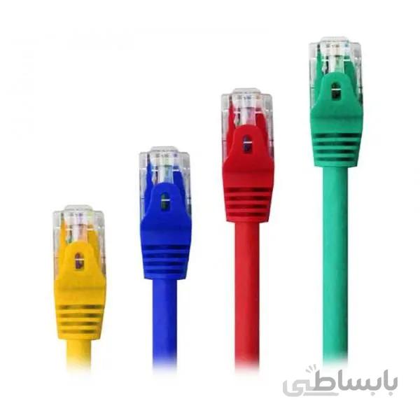 کابل شبکه پچ کورد کی نت CAT6 UTP به طول 15 متر