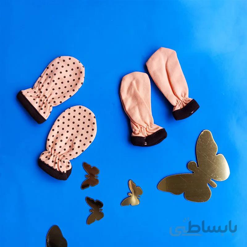 دستکش نوزادی 0-3 ماه کد 400