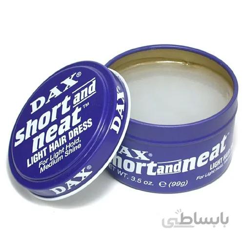 واکس مو داکس مدل Short And Neat حجم 99 گرم ا DAX Short And Neat Light Hair Dress