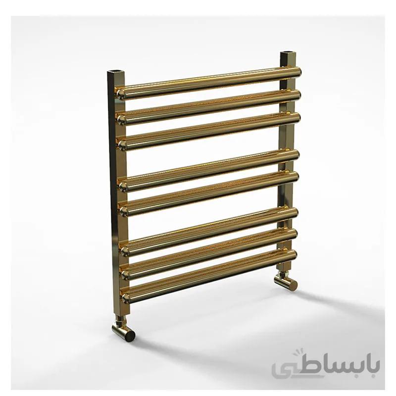 حوله خشک کن آلومینیوم طلایی آذین