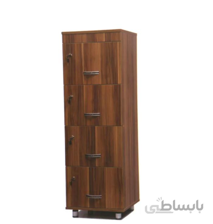 فایل چوبی ۴ کشو