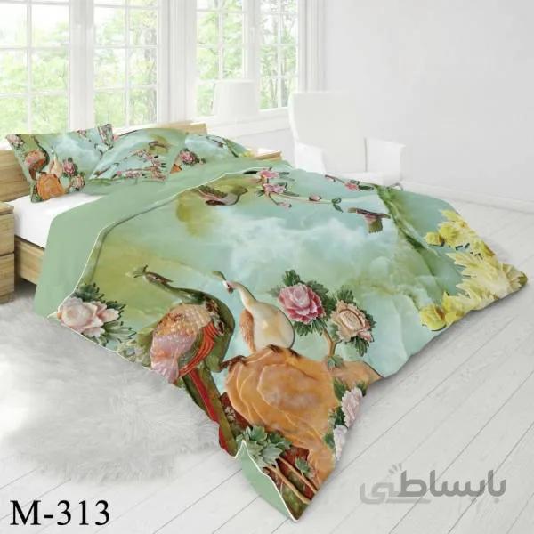 روتختی سه بعدی ساتن ابریشم ترک طرح مدرن کد M 313