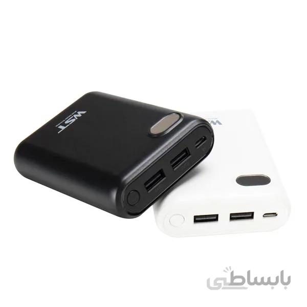 پاور بانک 10000 میلی آمپر مارک WST