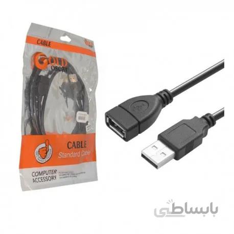 کابل افزایش طول USB گلد اسکار Gold Oscar 1.5m