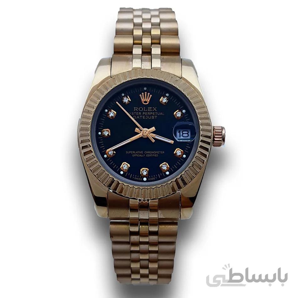 ساعت مچی رولکس دیت جاست رزگلد زنانه / ROLEX DATEJUST