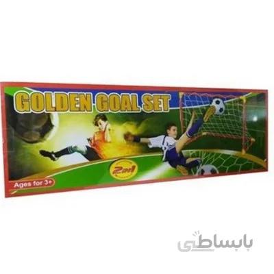 تیر دروازه فوتبال خانگی مدل Golden Goal Set