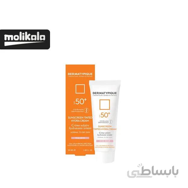 ضدآفتاب رنگی رز بژ پوست خشک درماتیپیک | Dermatypique