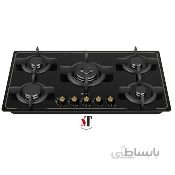 اجاق گاز ۵ شعله شیشه ای داتیس مدل DG542 ا Datees Gas Hob model DG542