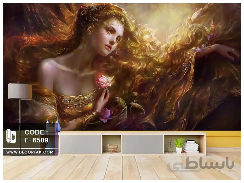 پوستر دیواری چهره کد F-6509