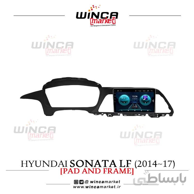 مانیتور فابریک اندروید هیوندای سوناتا ال اف LF 2014-17 سری اس S400 پلاس وینکا WINCA مدل RS855