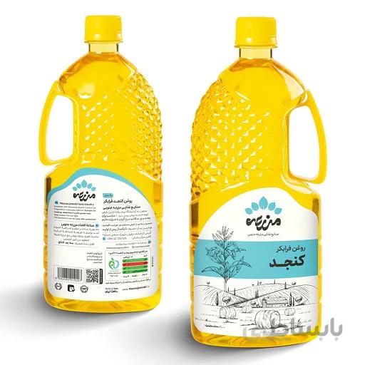 روغن کنجد 1 لیتری مزرعه مخصوص سرخ کردن و پخت وپز