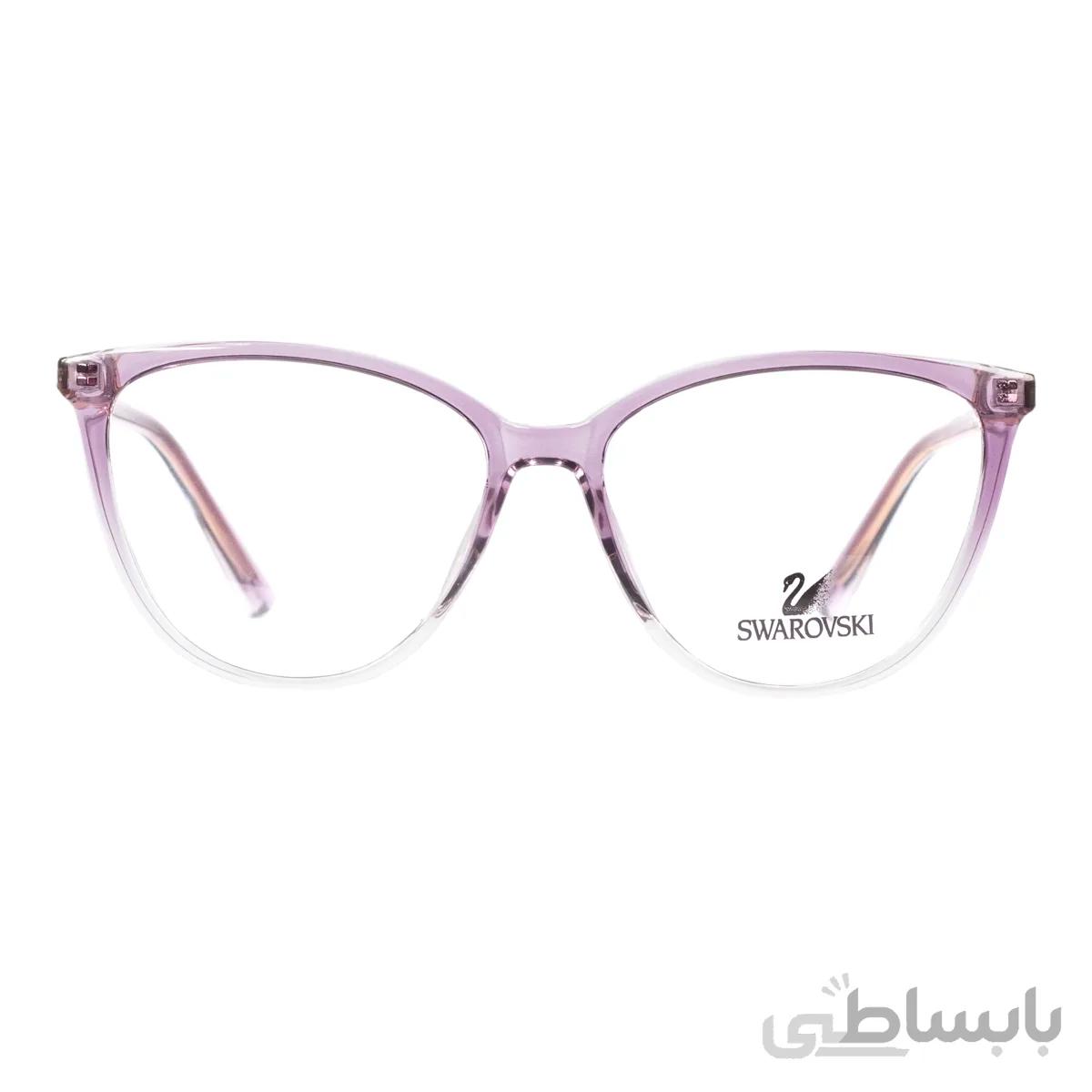 فریم عینک طبی زنانه سواروسکی مدل ۲۰۲۱ کد 254865