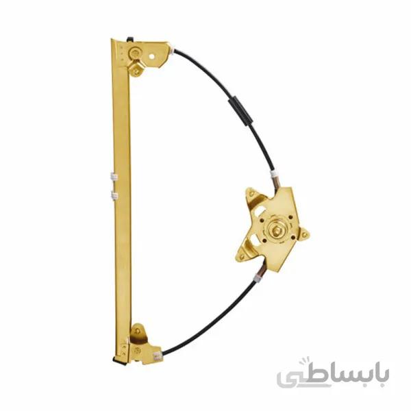 شیشه بالابر دستی درب عقب پژو 405 ابری چپ