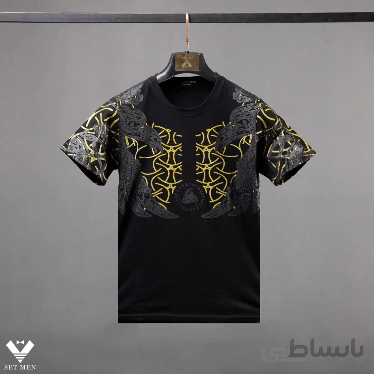 تیشرت D&G یقه گرد tg249