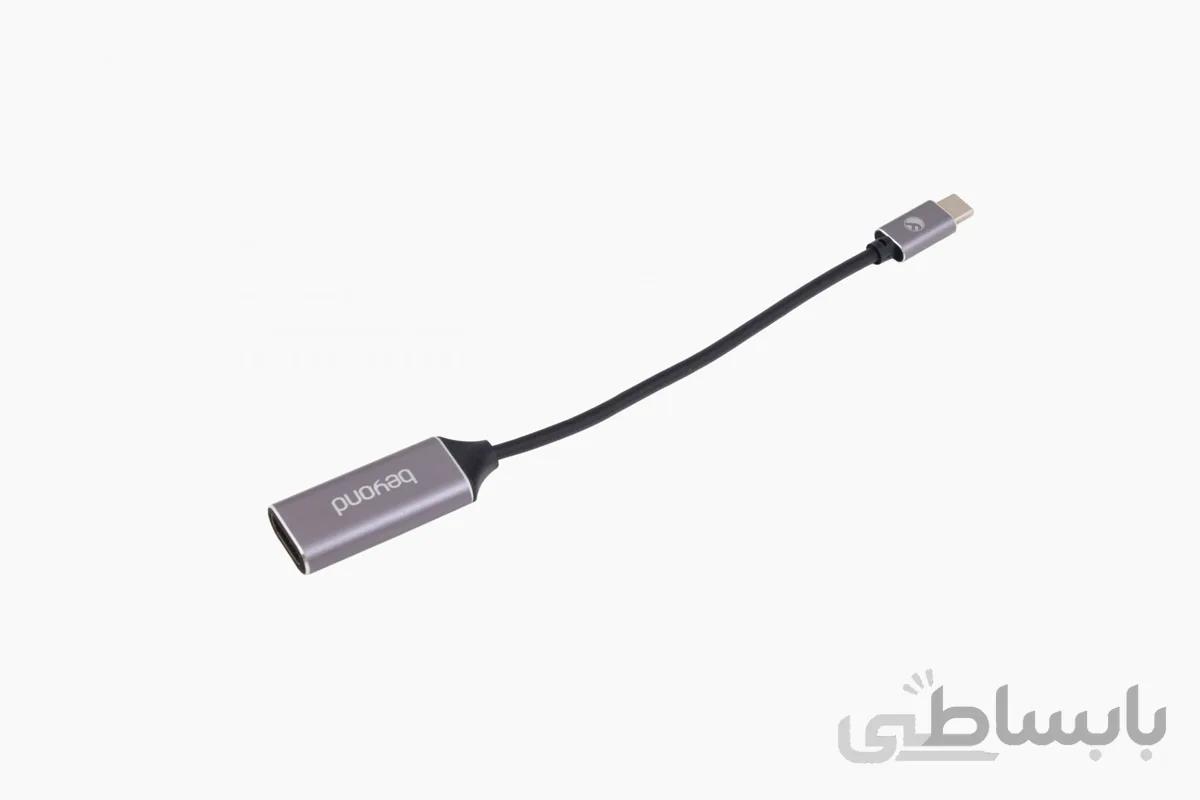 تبدیل Type C به HDMI بیاند BA-411 ا Beyond BA411 USB Type C Plug To HDMI Converter
