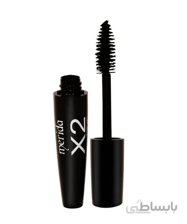 ریمل حجم‌دهنده مریدا Merida مدل X2 Volume Mascara شماره 02