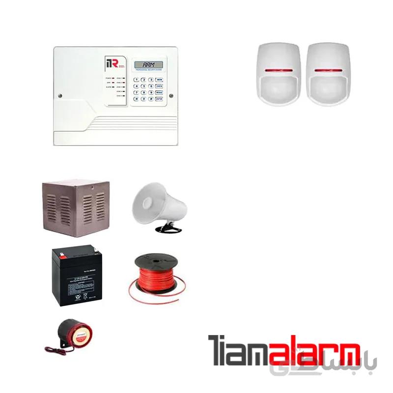 پکیج دزدگیر اماکن باسیم مدل آی تی آر سیم کارتی و تلفنیI50PY2