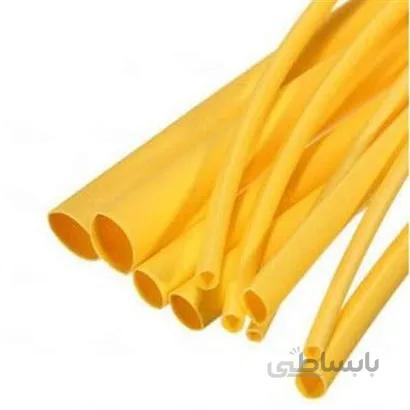 وارنیش حرارتی سایز 10 زرد (1متر)