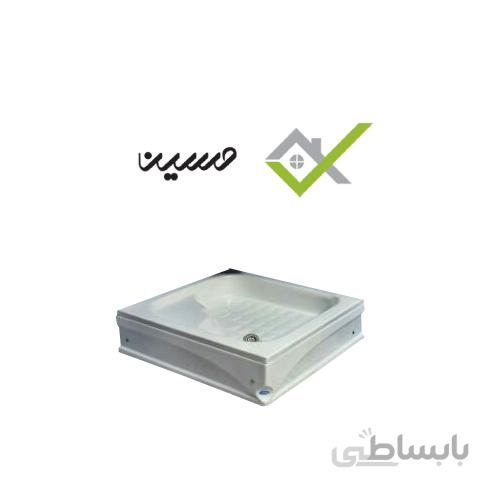 زیردوشی حمام مدل صدف سکودار ۸۰*۸۰